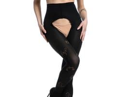 Panty Open Kruis Mystique 60Den Maat: XXL