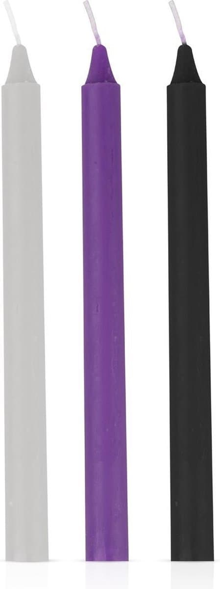 Hot Wax SM Kaarsen - 3 stuks — afbeelding 1