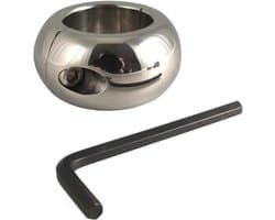 Rimba - Ball Stretcher RVS In donut vorm deelbaar 3 cm Hoog - 330 gram