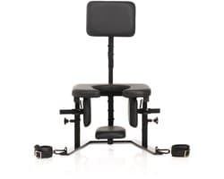 XR Brands - Pleasure Throne Orale Seks Stoel - Zwart