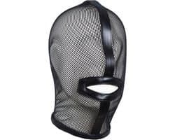 Banoch | zwart masker doorzichtig | Mask inconnu/3 | BDSM