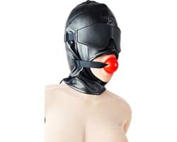 BNDGx® - Extreme BDSM sex Masker - Nep Leer - Met Gag blinddoek - SM Erotisch