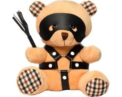 Master Series - Sexy Cadeau - Bondage Teddybeer - Jouw Speelse Partner in Plezier