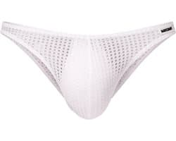 Barcode Berlin Reigi Brief White - MAAT XL - Erotisch Heren Ondergoed - Slip voor Man - Sexy mannen Slip