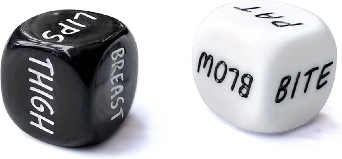 Nivard Sex Dobbelstenen - Erotische Dobbelstenen - Erotisch Spel - Sex Dice - Voorspel Dobbelstenen - 2 Stuks — afbeelding 1