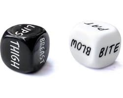 Nivard Sex Dobbelstenen - Erotische Dobbelstenen - Erotisch Spel - Sex Dice - Voorspel Dobbelstenen - 2 Stuks