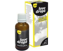 Hot-Love Drops M/F 30Ml-Creams&lotions&sprays