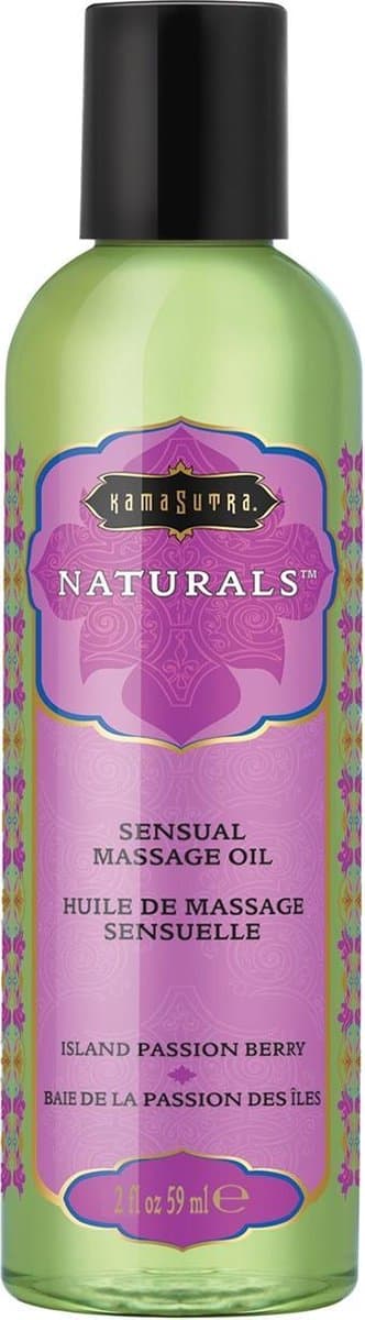 Kama Sutra - Naturals Massage Olie Passiebes 59 ml — afbeelding 1