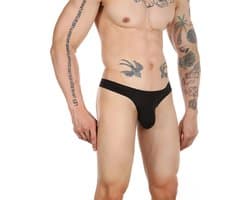 Tanga-Heren-Zwart-Sexy-Kwaliteit-Erotisch-Opwindend-Goedkoop