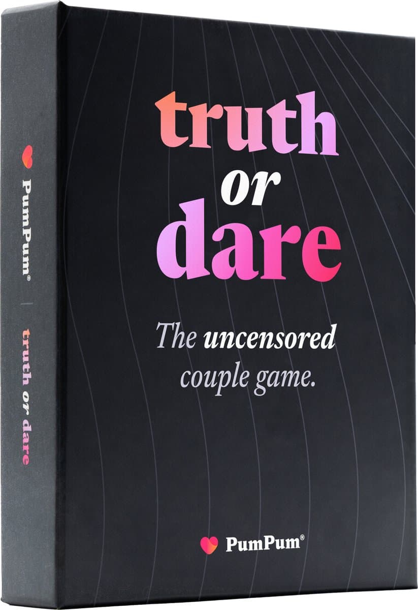 PumPum® Truth or Dare – Erotische Editie voor Koppels met 110 kaarten – Nederlands en Engels Kaartspel — afbeelding 1