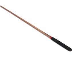 KG luxe Walnut Spanking Cane Met Handvat - BDSM- zweep-stok-meester-slaaf