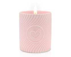 HighOnLove - Pink Massage Kaars Aardbei & Champagne