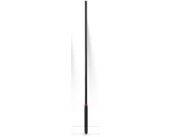 KG luxe Fiber Spanking Cane Met Handvat zwart- BDSM- zweep-stok-meester-slaaf