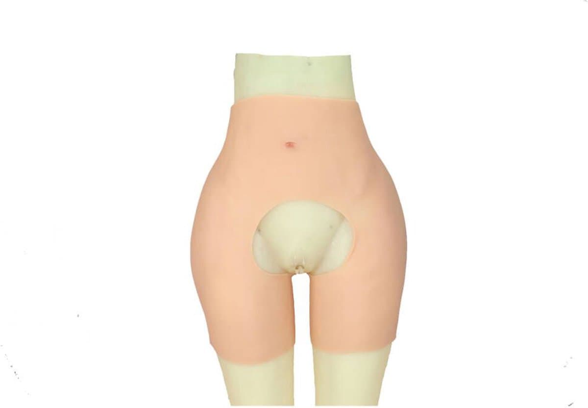 Bodyshort - 100% Hypoallergene Medische Siliconen onderlichaam - Transgender - Vrouwelijke vorm - Siliconen broekje - billen - heupen — afbeelding 1