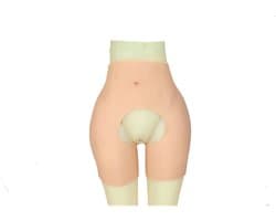 Bodyshort - 100% Hypoallergene Medische Siliconen onderlichaam - Transgender - Vrouwelijke vorm - Siliconen broekje - billen - heupen