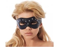 Rimba - Open oogmasker Van Leer Met siernieten