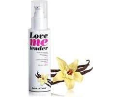 Love me Tender - Verwarmende Massageolie - Vanille