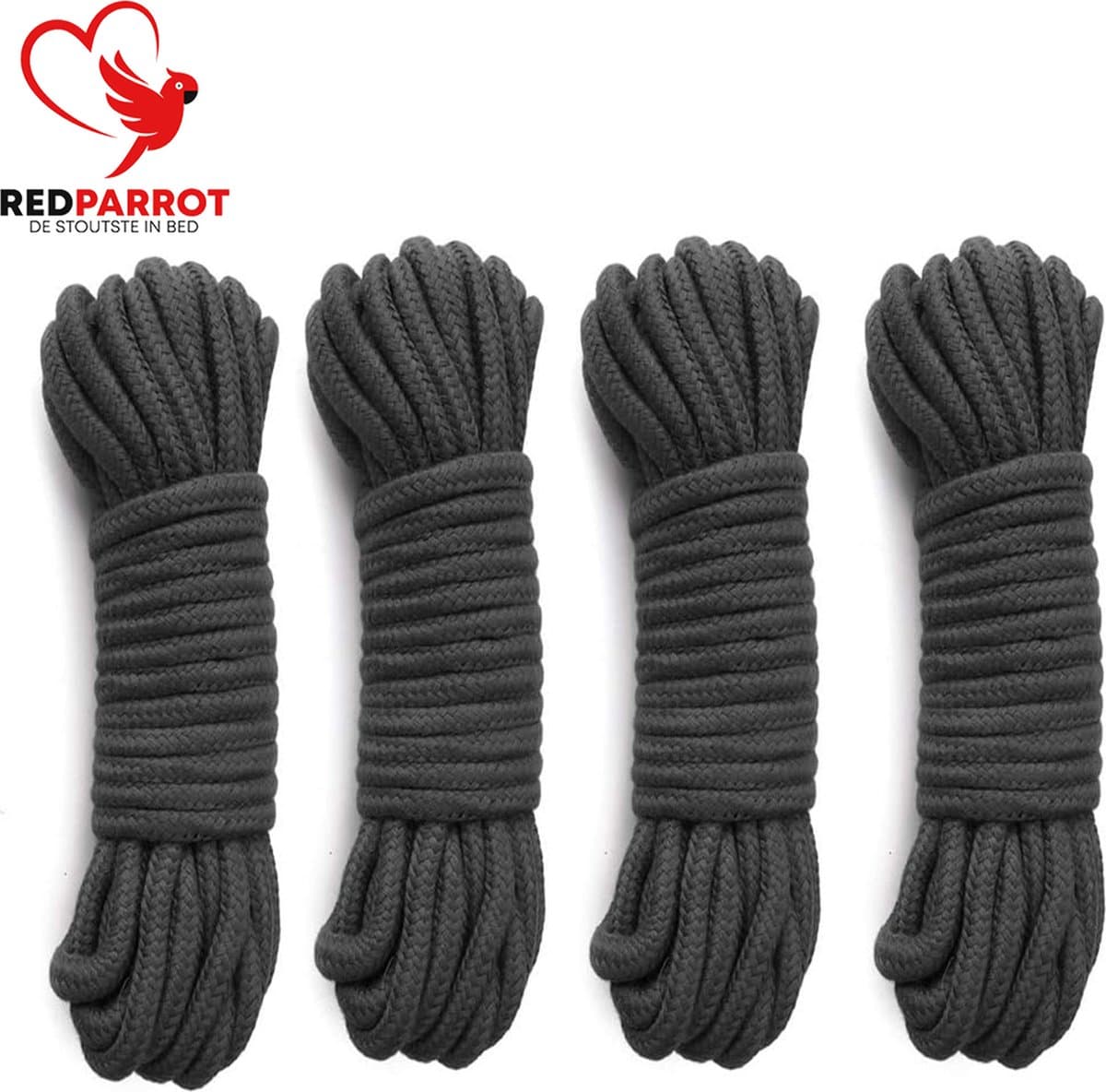 4 x 2 meter bondage touw | Seks touw | Full BDSM Body bondage | Armen en Benen | 8 Meter touw — afbeelding 1