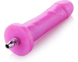 Hismith Anale & vaginale Medisch Siliconen Dildo Roze met QAC