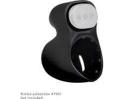 Rimba Electro Play - E-Stim Penis Head Stimulator - Bi-Polair - Zwart