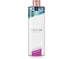 Exotiq - Body to Body Verwarmende Massageolie - Massage Olie voor een Ontspannende Massage - Langdurige Werking en Extra Zacht - 500 ml