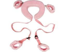Erodit® positie riem -roze- verstelbare riemen - bondage -Seks speeltje - BDSM - beginners- koppels - erotisch spel - diepe penetratie- Sex spel - Erotiek- Seks speeltjes koppels - Mannen - Vrouwen