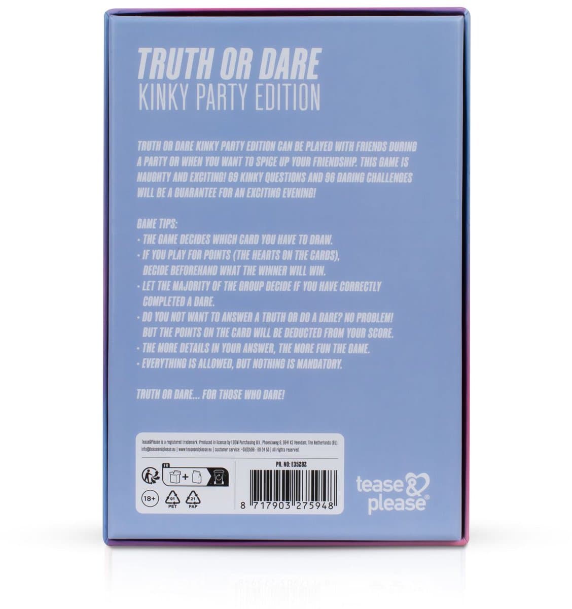 Tease & Please - Truth or Dare Kinky Edition - for a group — afbeelding 1