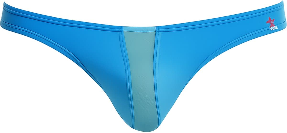 JOR Apolo Thong Turquoise - MAAT L - Erotisch Heren Ondergoed - String voor Man - Sexy mannen String — afbeelding 1