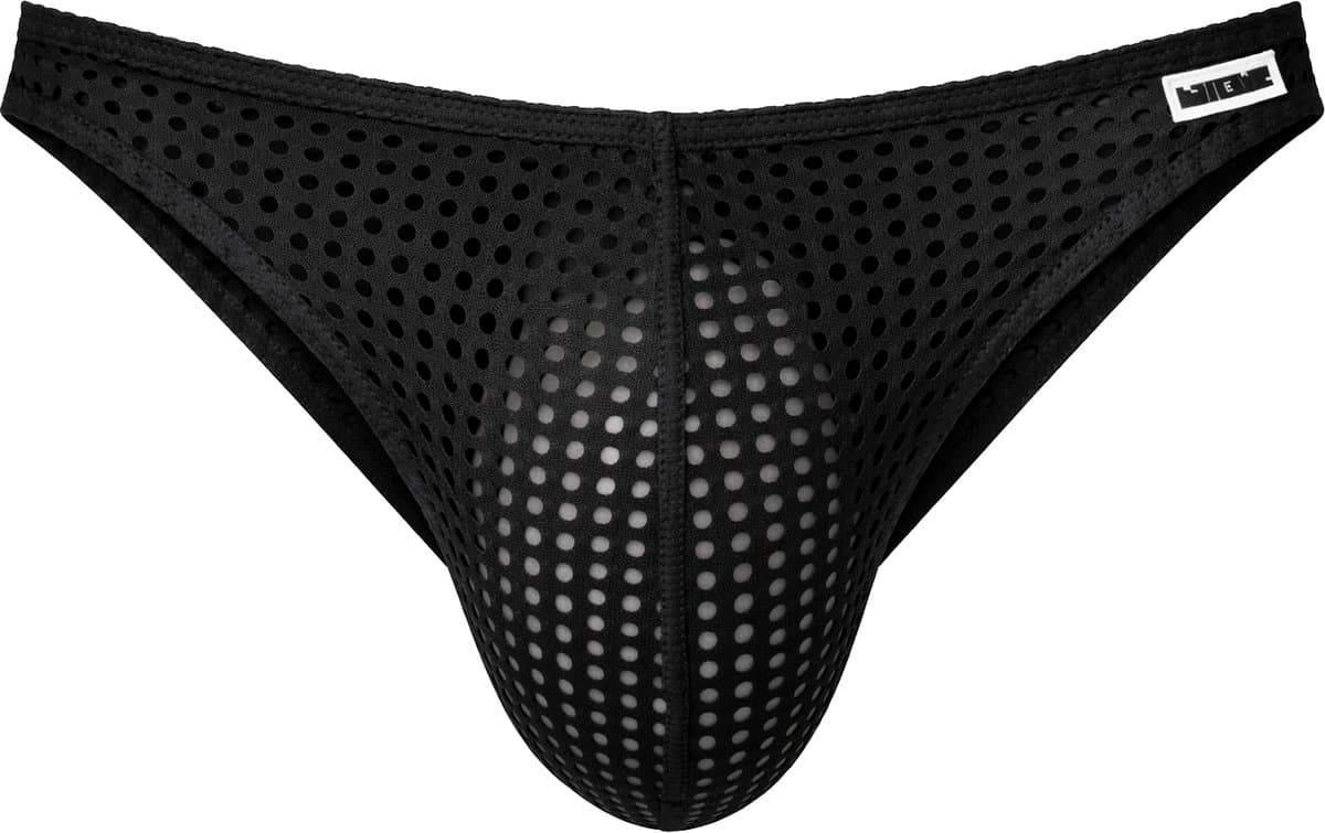 Barcode Berlin Reigi Brief Black - MAAT S - Erotisch Heren Ondergoed - Slip voor Man - Sexy mannen Slip — afbeelding 1