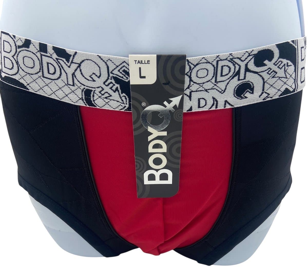 BodyQ Sexy Heren Boxershort – Zwart/Rood – Erotische Herenlingerie – Maat S — afbeelding 1