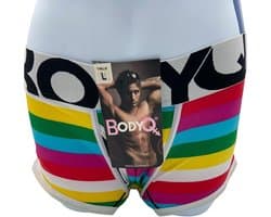 BodyQ Sexy Heren Boxershort – Rainbow – Erotische Herenlingerie – Maat L