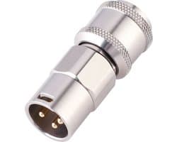3XLR naar EZfunLok Adapter Voor De Auxfun Seksmachine