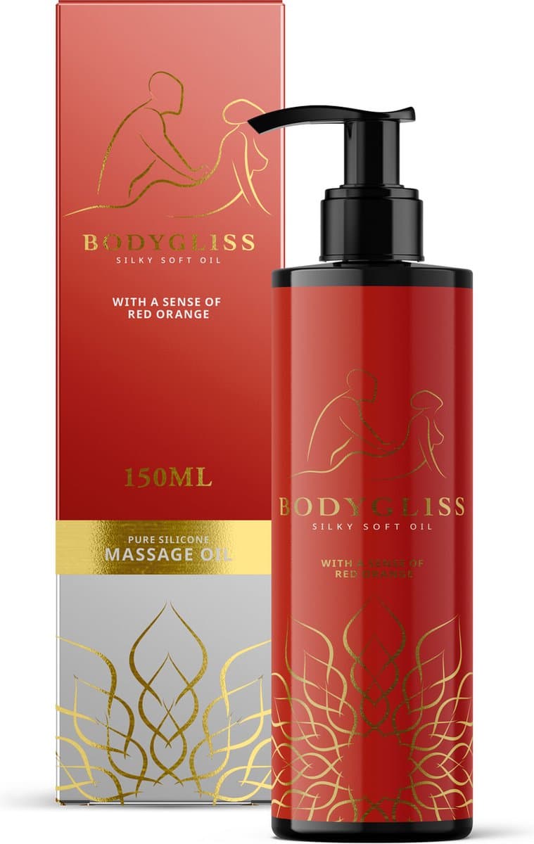 BodyGliss - Massage Collection Silky Soft Olie Rode Sinaasappel 150 ml — afbeelding 1