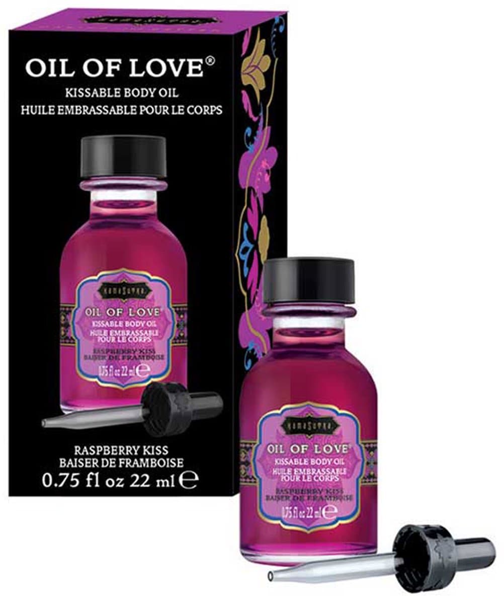Kamasutra Oil of Love Raspberry Kiss — afbeelding 1
