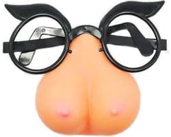 Tietenmasker Met Bril - Grappig sex speeltje - Voor koppels - Ideaal voor spelletjes - Fun - Sex toys - Spannend attribuut - Seksspeeltjes Voor Koppels - Makkelijk in gebruik - Sex speeltjes