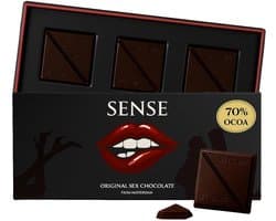 Sense Chocolate - libido verhogend - erotische booster - lustopwekker - libido verhogende chocolade - Sense chocolade - sense chocolate sex - 6 stuks