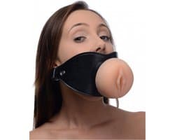 Pussy Face Vagina Gag
