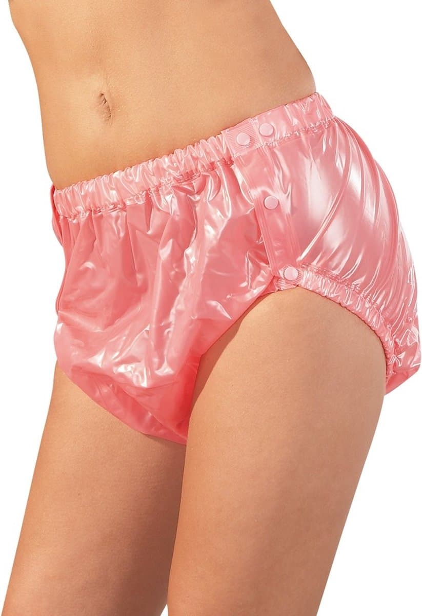 Vinyl Lak Luierbroek Licht Transparant — afbeelding 1