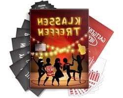 Moordspel - Diner Moordspel - Avondje Uit - Klassereünie Thema - 5-7 Personen - Meerkleurig