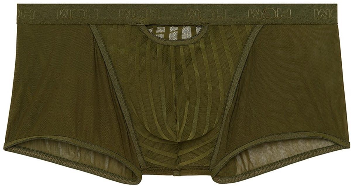WOH heren microfiber trunk personal allure mesh groen — afbeelding 1