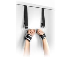 Fetish Tentation - Handboeien - Deur Bevestiging - Discreet - Opbergbaar - Spannend - 2 Handboeien