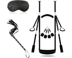 VIN® Sex Schommel - Sex Swing Extra Stevig – Seksschommel – Seksspeeltjes voor Koppel – Seks Schommel BDSM – Erotiek Toys - Sex Sling – Love Swing – Discreet Verpakt - Zwart